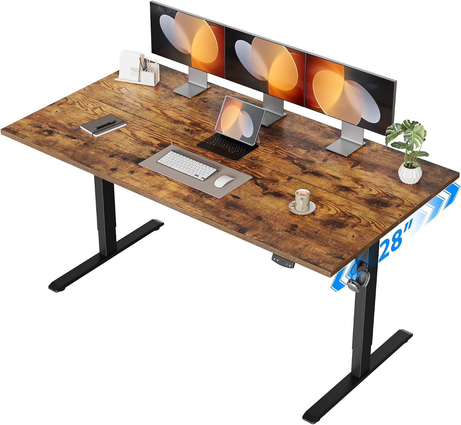 Home Office Work Table - Meja Berdiri Elektrik, Meja yang Dapat