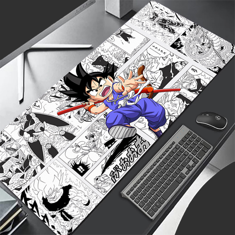 Home Office Layout - Mousepad Komputer Baru Goku Mouse Pad
