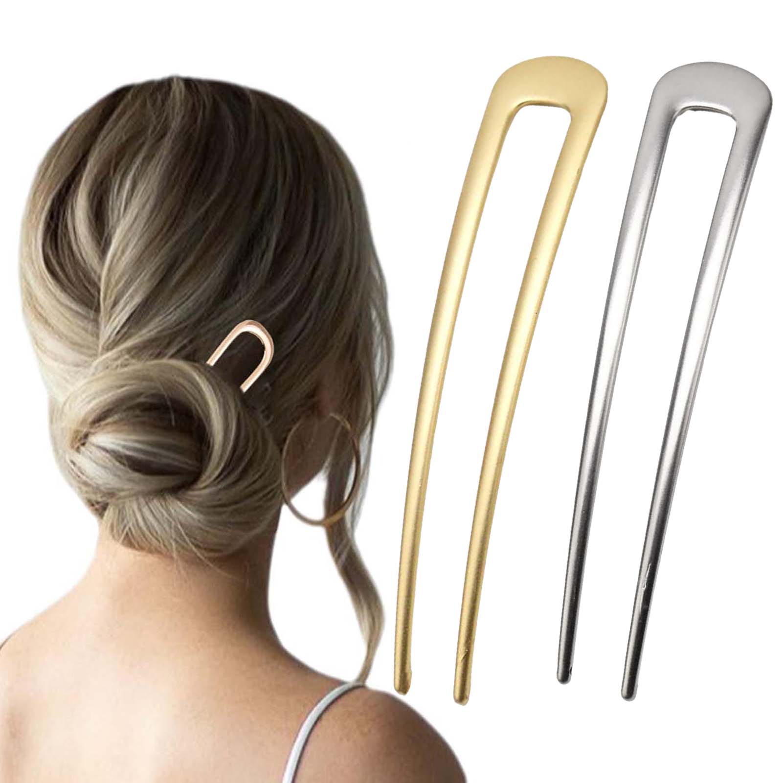 Jepit Rambut Bentuk U Prancis  - Home Office Or ulasan dan harga