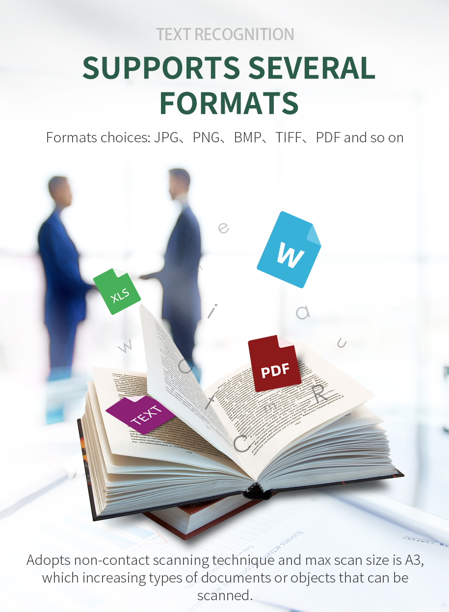 Pemindai Buku Otomatis Kecepat - Document Scanner Portable ulasan dan harga