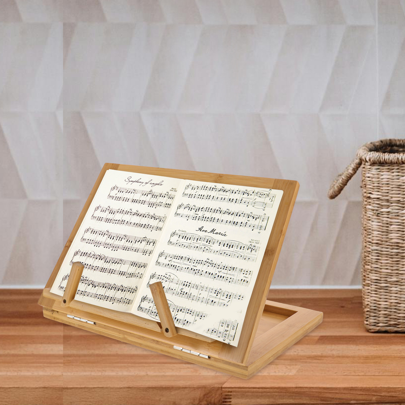 Penyangga Musik di Meja, Tempa - Document Holder Stand ulasan dan harga