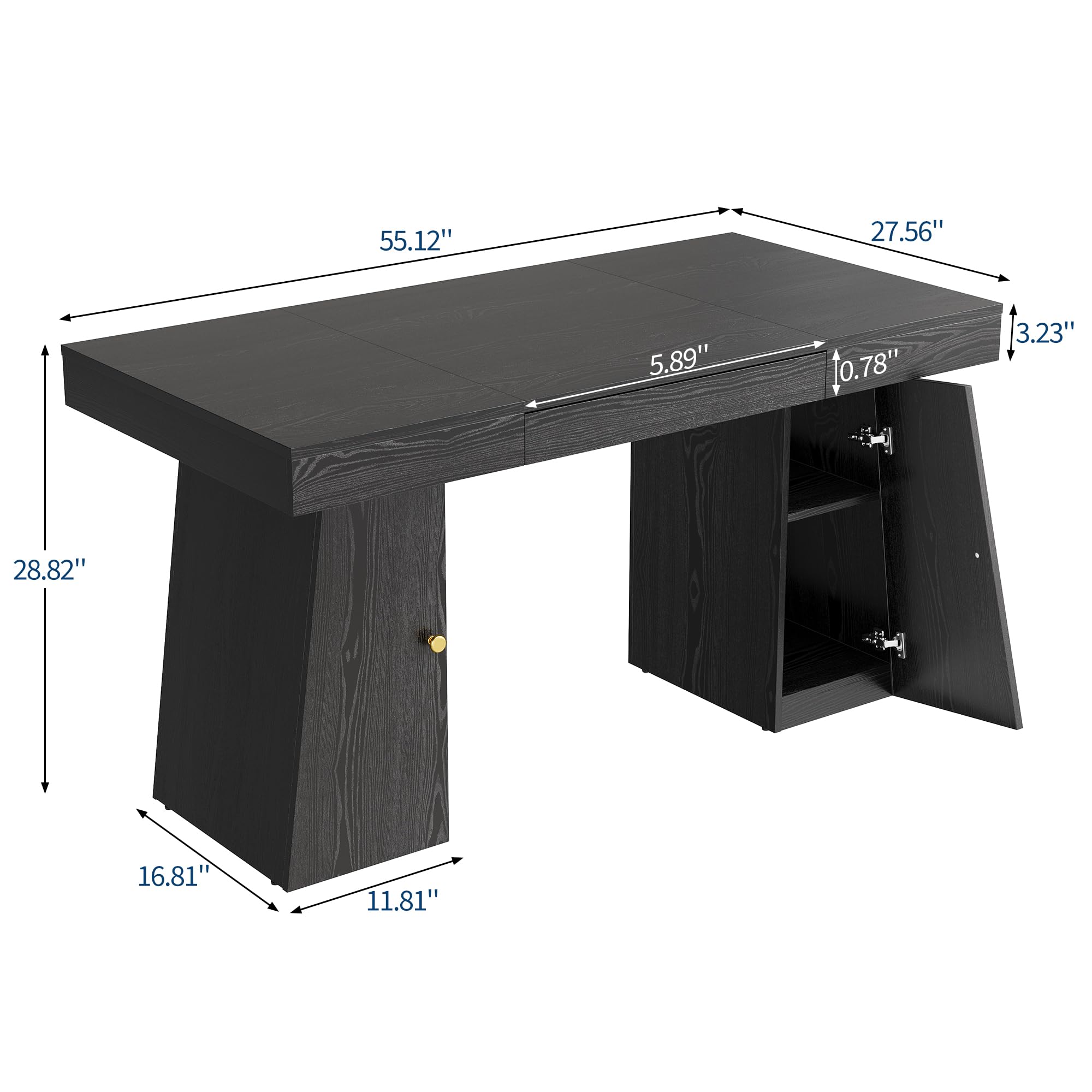 Meja Komputer Ukuran 55 X 27,5 - Home Office Work Table ulasan dan harga