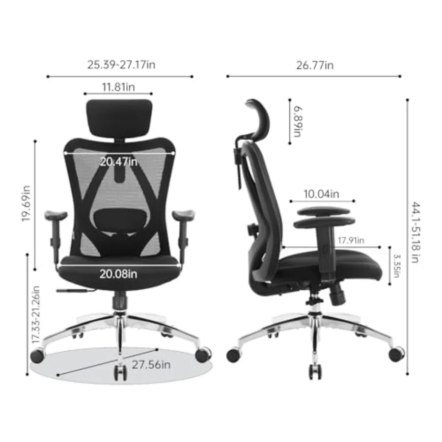 Kursi Kantor Ergonomis M18 unt - Ergonomic Office Chair ulasan dan harga