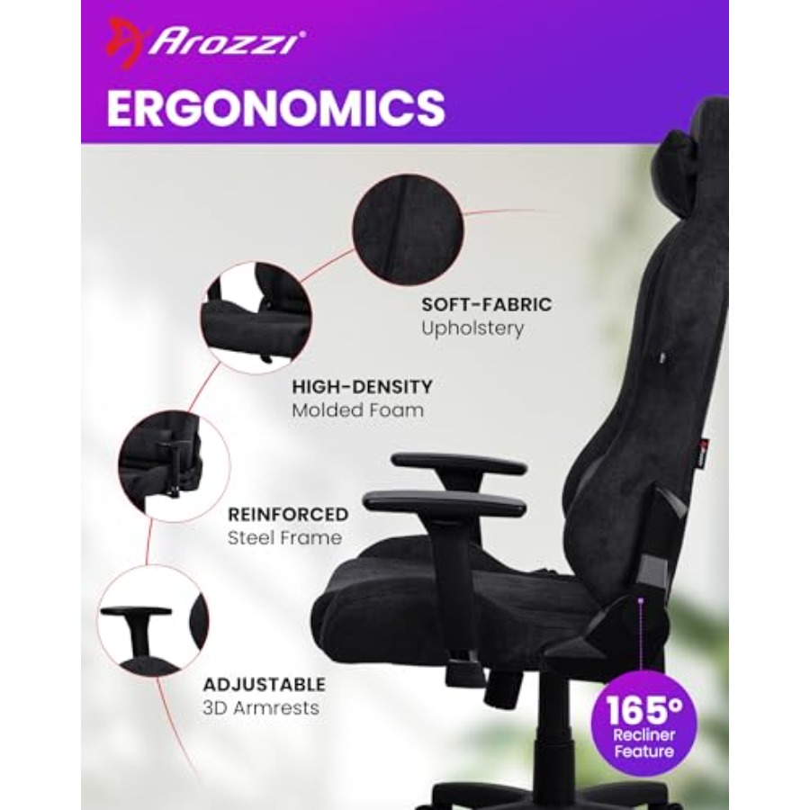 Kursi gaming untuk penggunaan  - Ergonomic Office Chair ulasan dan harga