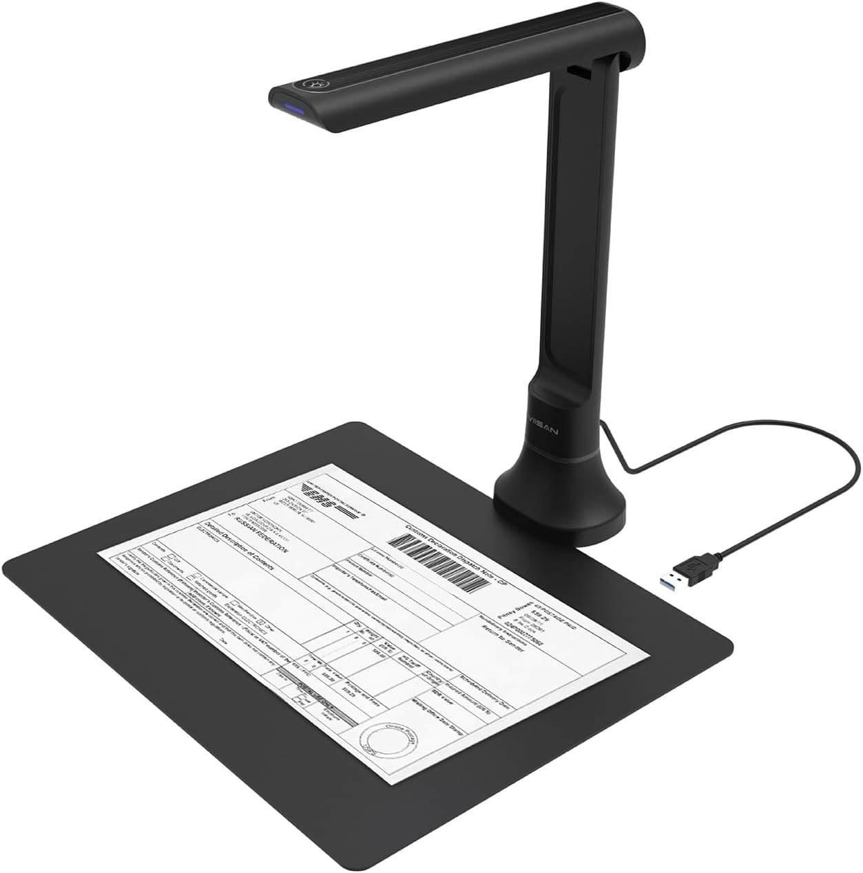 Kamera Dokumen VIISAN DB8401 1 - Document Scanner Portable ulasan dan harga