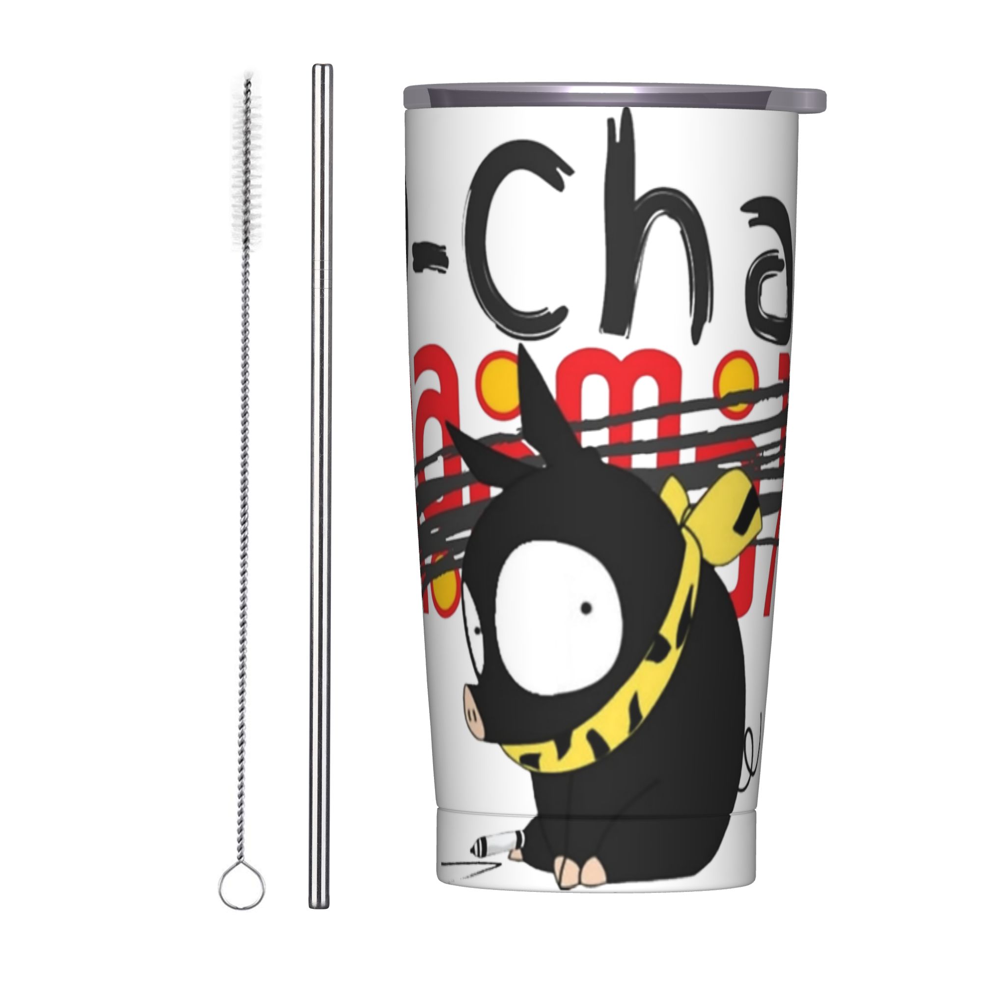 P-Chan Ranma Logo Tumbler Teri - Home Office Logo ulasan dan harga