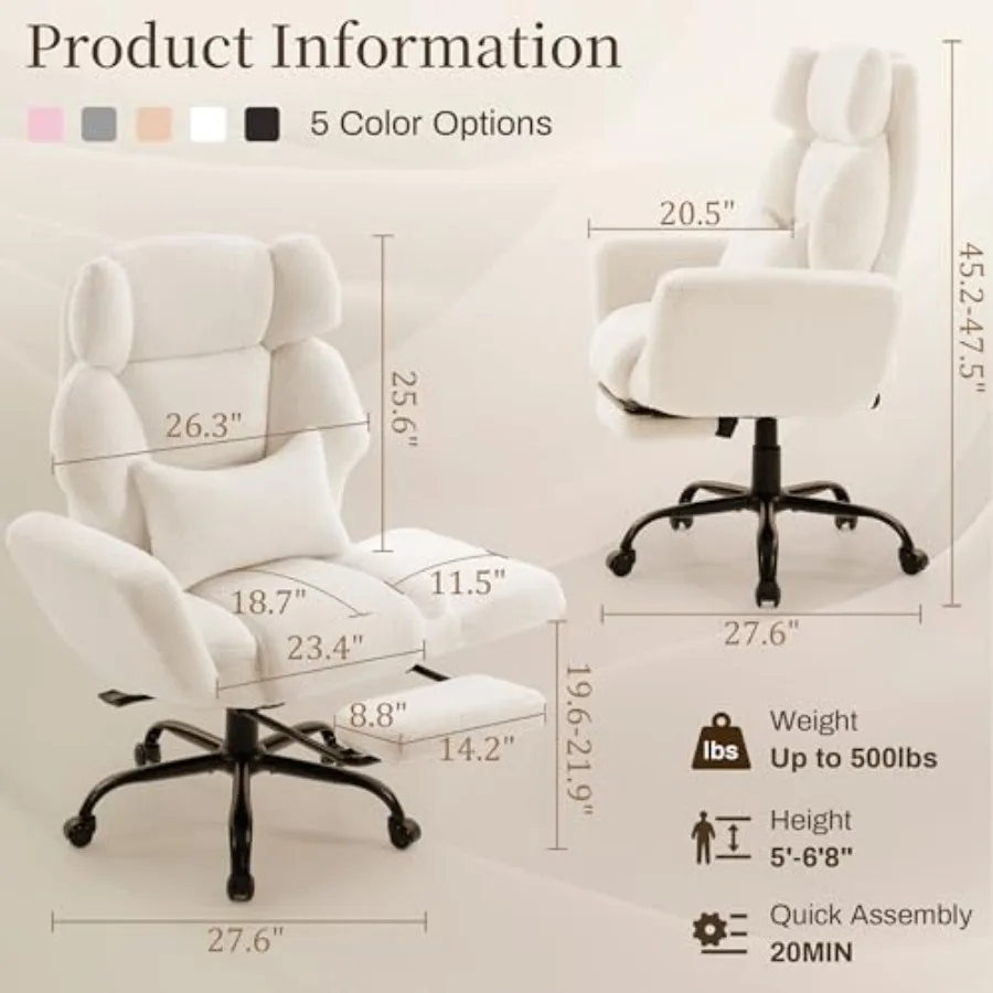 Kursi Kantor dengan Sandaran L - Ergonomic Office Chair ulasan dan harga