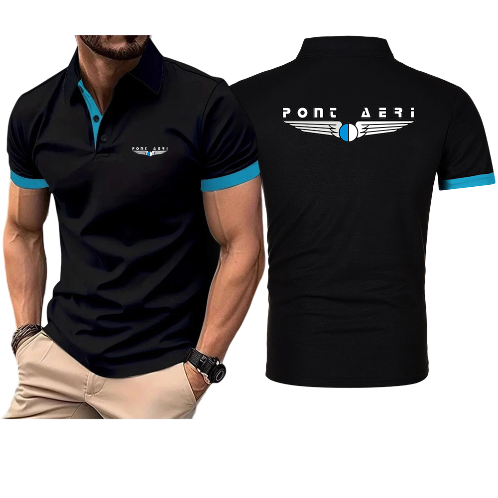 Kaos Polo Pria Basic Disco Log - Home Office Logo ulasan dan harga