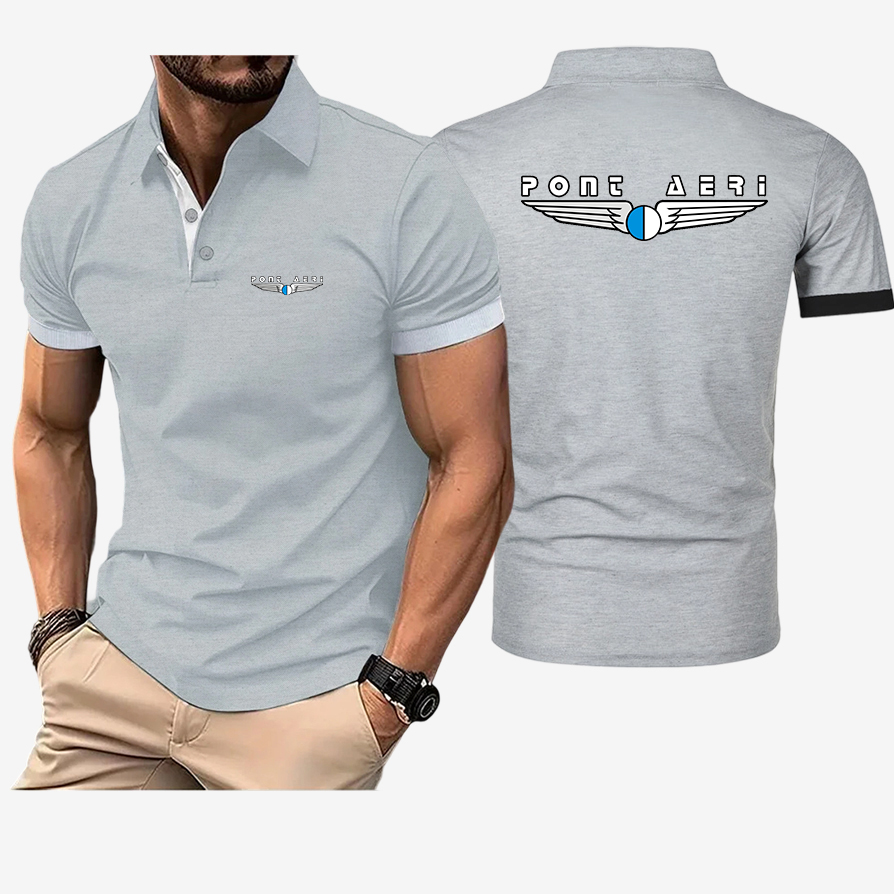 Kaos Polo Pria Basic Disco Log - Home Office Logo ulasan dan harga