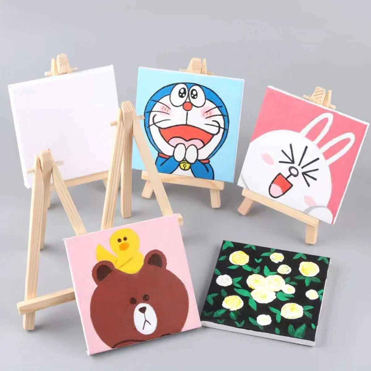 50/10 buah kayu Mini bingkai k - Document Holder Stand ulasan dan harga